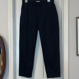 Everlane Black Cotton Elastic pants Size 10